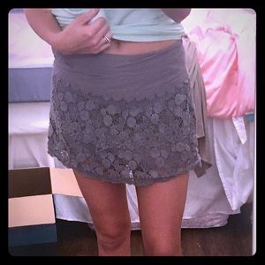 Abercrombie and Fitch lace skirt